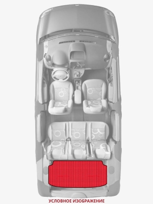 ЭВА коврики «Queen Lux» багажник для Nissan 240SX Kouki